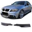 Kép 1/5 - BMW E90 E91 2008-2011 ABS utángyártott matt fekete koptató pár M-packet lökhárítóra