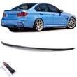 Kép 1/4 - BMW F30 F80 M3 limousine Performance stílusú lakkozott fekete csomagtartó spoiler