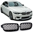 Kép 2/5 - BMW F30 limousine F31 touring lakkozott fekete Exclusive "könnycsepp" stílusú vese