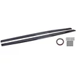 Kép 2/7 - BMW F32 F33 F36 M Performance stílusú lakkozott fekete alsó küszöb spoiler szett