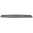 Kép 3/7 - BMW F32 F33 F36 M Performance stílusú lakkozott fekete alsó küszöb spoiler szett