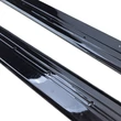 BMW F32 F33 F36 M Performance stílusú lakkozott fekete alsó küszöb spoiler szett
