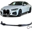 Kép 1/8 - BMW G22 G23 G26 M-packet F1 stílusú ABS műanyag lakkozott fekete 3részes koptató lippe