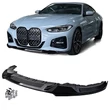 BMW G26 M-packet Performance stílusú utángyártott műanyag lakkozott fekete koptató lippe