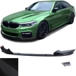 Kép 1/6 - BMW G30 G31 2017-2020 M-packet Performance stílusú matt fekete koptató lippe (2részes)