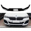 Kép 1/5 - BMW G30 G31 Facelift M-packet M Performance stílusú 3 részes lakkozott fekete koptató lippe