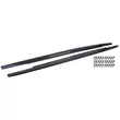 Kép 2/7 - BMW G30 G31 M Performance stílusú lakkozott fekete alsó küszöb spoiler szett