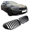 Kép 1/2 - BMW G30 G31 2017-2020 lakkozott fekete Performance stílusú vese