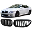 Kép 1/3 - BMW E63 E64 coupe cabrio lakkozott fekete M4 stílusú vese