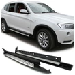 BMW F25 X3 utángyártott alumínium küszöb fellépő szett