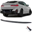 Kép 1/6 - BMW G02 X4 CS stílusú lakkozott fekete ABS műanyag csomagtartó spoiler