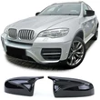 Kép 1/6 - BMW E70 X5 E71 X6 lakkozott fekete visszapillantó tükörborítás