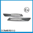 Kép 1/3 - BMW F10 style LED-es oldalindex fehér menetfény funkcióval, carbon-átlátszó