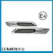 BMW F10 style LED-es oldalindex fehér menetfény funkcióval, fényes-füst