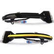 Kép 1/2 - BMW F01 F02 F03 F06 F07 F10 F11 F12 F13 füst burás futófényes LED-es visszapillantó tükör index