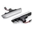 Kép 3/4 - BMW E36 facelift 1995-1999 E53 X5 1999-2005 átlátszó burás futófényes SMD LED oldalindex szett