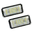 Kép 1/2 - BMW E46 facelift coupe cabrio fehér SMD LED rendszámtábla világítás