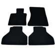 BMW E70 X5 prémium fekete velúrszőnyeg szett