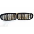 Kép 1/3 - BMW F10 F11 F18 lakkozott fekete M4 stílusú vese