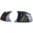 Kép 3/6 - BMW E46 2001-2003 coupe cabrio fekete-füst átlátszó burás első index pár
