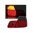 BMW E46 2003-2006 coupe piros füst LED-es hátsó lámpa pár