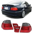 BMW E46 2001-2005 limousine piros füst LED-es hátsó lámpa pár