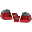 Kép 2/5 - BMW E46 2001-2005 limousine piros füst LED-es hátsó lámpa pár