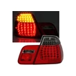 Kép 2/4 - BMW E46 1998-2001 limousine piros füst LED-es hátsó lámpa pár