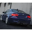 Kép 4/5 - BMW E92 2006-2010 piros fehér LCI optikás átlátszó burás Lightbar LED-es hátsó lámpa pár