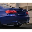 Kép 5/5 - BMW E92 2006-2010 piros fehér LCI optikás átlátszó burás Lightbar LED-es hátsó lámpa pár