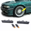 BMW E38 1994-2001 fekete füst búrás oldalindex pár