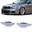 Kép 1/5 - BMW E46 facelift coupe cabrio fehér burás futófényes SMD LED oldalindex szett