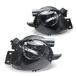 Kép 1/5 - BMW E90 E91 2004-2008 fekete füst burás H11 ködlámpa pár