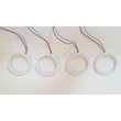 FIAT Grande Punto 168SMD LED OPAL fehér angel eye