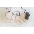 Kép 1/3 - FIAT Grande Punto 168SMD LED OPAL fehér angel eye