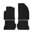 Ford Fiesta V 2005-2008 fekete velúrszőnyeg szett (patentos)