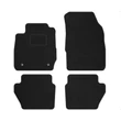 Kép 1/2 - Ford Fiesta VI 2008-2012 prémium fekete ovális patentos velúrszőnyeg szett