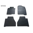 Kép 1/3 - Nissan Navarra II Frogum 547242 fekete gumiszőnyeg szett