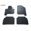 Kép 1/2 - KIA Soul EV Frogum 547280 fekete gumiszőnyeg szett