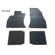 FIAT 500L Frogum 547365 fekete gumiszőnyeg szett