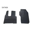 Kép 1/3 - Mercedes Benz Actros MP4 NEM pneumatikus üléshez Frogum 547464 fekete gumiszőnyeg szett