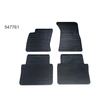 Kép 1/3 - AUDI A8 D3 4E Frogum 547761 fekete gumiszőnyeg szett