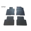 Kép 1/2 - Honda Civic X ferdehátú Frogum 547921 fekete gumiszőnyeg szett