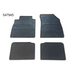 Kép 1/3 - Nissan Micra MK14 Frogum 547945 fekete gumiszőnyeg szett