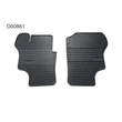 Volkswagen VW Transporter T3 Frogum D00861 fekete gumiszőnyeg szett