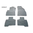 Kép 1/3 - Frogum Citroen Nemo FIAT Fiorino Peugeot Bipper GR0637 szürke gumiszőnyeg szett