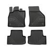 Kép 1/8 - Skoda Karoq Frogum No77 fekete 3D hótálcás TPE gumiszőnyeg szett 77407053