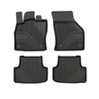 VW Volkswagen Golf VII Frogum No77 fekete 3D hótálcás TPE gumiszőnyeg szett 77407060