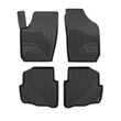 Kép 1/8 - Skoda Fabia I Frogum No77 fekete 3D hótálcás TPE gumiszőnyeg szett 77407107