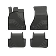 Kép 1/8 - Audi A4 B8 Frogum No77 fekete 3D hótálcás TPE gumiszőnyeg szett 77407114
